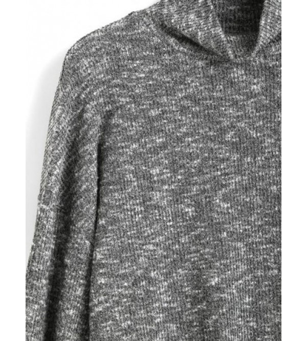 Heathered High Neck Knitwear