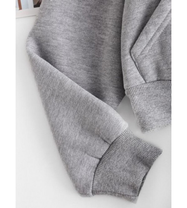 Fleece Lined Zip Up Hoodie