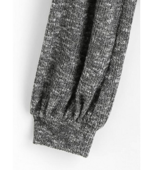 Heathered High Neck Knitwear